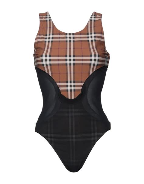 burberry one piece swimsuit women's.